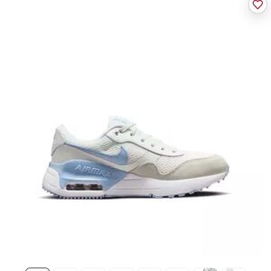 Nike Air Max SYSTM "Summit White/Cobalt Bliss/White" Grade School Girls' Shoe